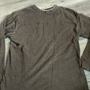 Long sleeve brown men’s medium shirt mountain ridge brand